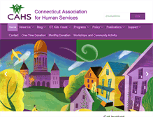 Tablet Screenshot of cahs.org